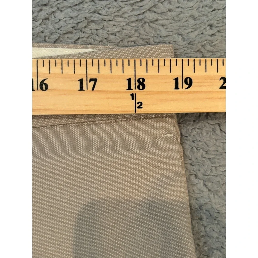 Banana Republic Pants Mens 36x30 (38x29) Flat Front Chino Slim Fit Tan Khaki
